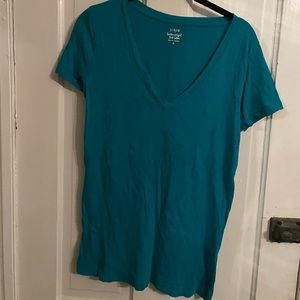 Jcrew teal tshirt
